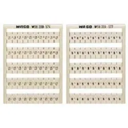 WAGO GmbH& Co. KG WSB-Bezeichnungssystem W: PE (100x) 209-578