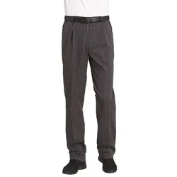 Koch-/Servicehose "12/6470" Webstreifen - 58 - pepita