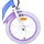 tpfsports Disney Frozen 2 Kinderfahrrad - Mädchen - Rücktritt + Handbremse - Blau/Lila