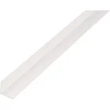 GAH Alberts Alberts Winkelprofil gleichschenklich Kunststoff, weiß 2000x80x80x2mm