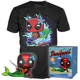 Funko Pop! Deadpool Marvel Meerjungfrau Mit T-shirt - Multicolor - L