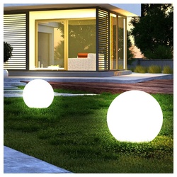 etc-shop LED Gartenleuchte, LED Außenbeleuchtung Außenleuchte Beleuchtung Gartenleuchte Lampe Leuchte 2er-Set