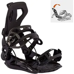 Snowboard Bindung Master Pro FASTEC System EINHEITSFARBE L