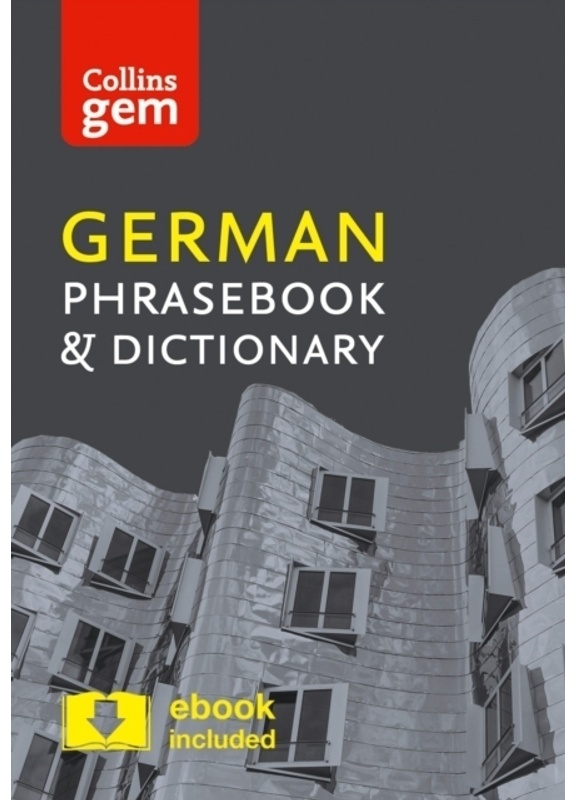 Collins German Phrasebook And Dictionary Gem Edition - Collins Dictionaries  Kartoniert (TB)