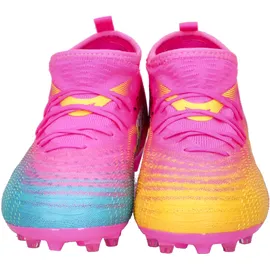 Puma Future 9 Match MG Kinder Poison Pink/Sun Stream/Bright Aqua 38