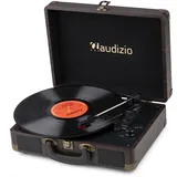 Audizio RP116DW Plattenspieler Aktentasche mit BT In/Out