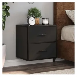 vidaXL Nachtschrank 40 x 31 x 39,5 cm Schwarz