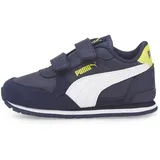 Puma ST Runner V3 NL V Inf Sneaker, Peacoat Lemon Sherbert, 21 EU