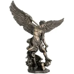 Signes Grimalt  Statuetten und Figuren Heiliger Michael Auf Dämon  in Braun, Einheitsgrösse
