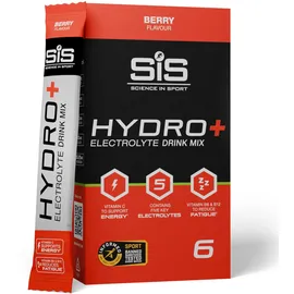 Science in Sport HYDRO+ Electrolyte Drink Mix Beere Pulver 27 g