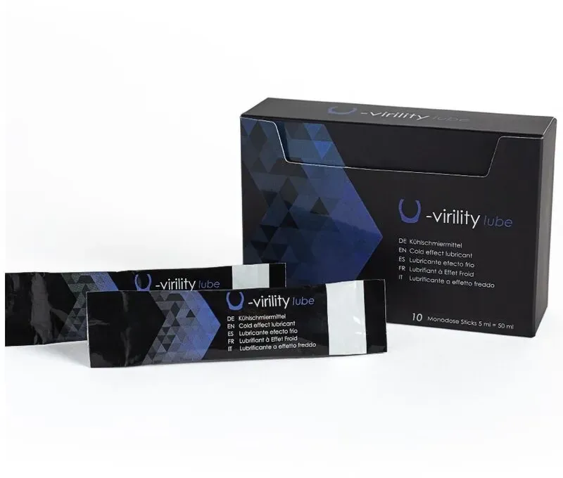 500 COSMETICS - U-VIRILITY LUBE GLEITMITTEL MIT KÄLTEFFEKT 10 X 5 ML