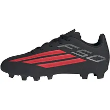 adidas F50 Club MG/FG Kinder core black/lucid red 33