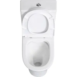 VEROSAN PRO Paros Stand-WC mit WC-Sitz Weiß