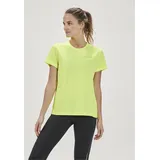 Endurance Funktionsshirt "Vista", Herren, Gr. 40, gelb (neongelb), 100% Polyester, unifarben, normal, Rundhals, Shirts Funktionsshirt, mit reflektierenden Details