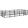 vidaXL Outdoor-Hundezwinger 9,38 m2 Stahl Schwarz