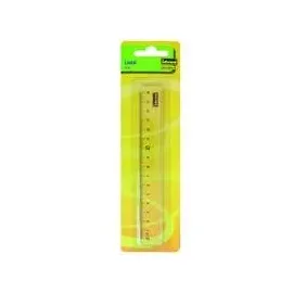 IDENA Lineal transparent, 16cm Blister