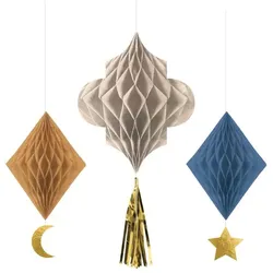 3 elegante Ramadan Wabenbälle