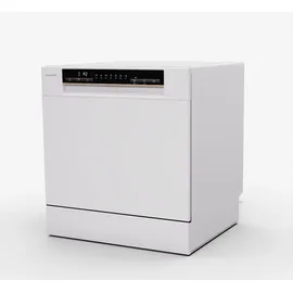 Klarstein Amazonia Eco 8 Geschirrspüler (freistehend, 550 mm breit, Weiß)