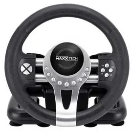 maxx tech Pro Racing Wheel Kit Controller Schwarz Nintendo Switch