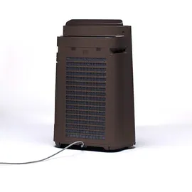Sharp UA-HD40E-T Luftreiniger (mit Befeuchtungsfunktion, Verbesserung der Luftqualität, Ideal für Allergiker, drei Stufen Filtersystem, HEPA-Filt... - Braun