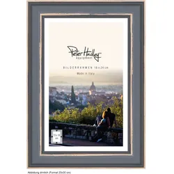 Florenz 20x30 cm anthrazit, Holzrahmen