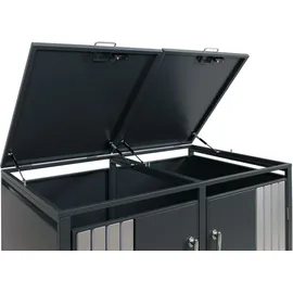 MCW Mülltonnenverkleidung MCW-O67 122 x 84 cm anthrazit