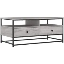 furnicato Couchtisch Grau Holzwerkstoff 100 x 45 x 51 cm