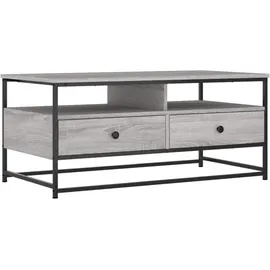 furnicato Couchtisch Grau Holzwerkstoff 100 x 45 x 51 cm