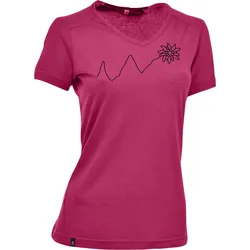 MAUL Sport Eifelsteig - 1/2 funkt.-T-Shirt cherry (81) 52