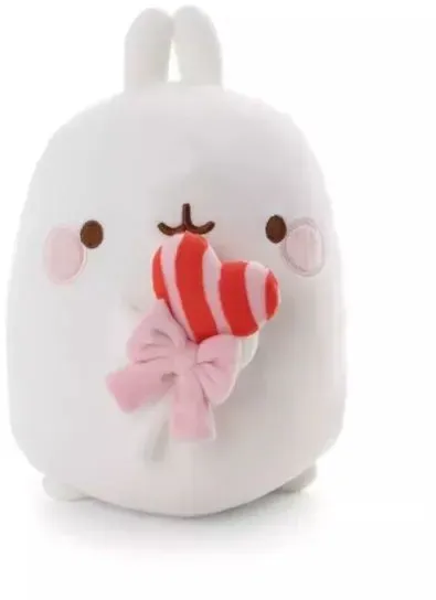 Nici: Molang, der Hase mit Lutscher, Plüschfigur – 12 cm