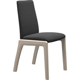 Stressless Polsterstuhl "Laurel" 57x92x59 cm Microfaser DINAMICA, Massivholz, grau (charcoal dinamica, eiche gekalkt) Polsterstühle (62731362-0)