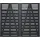 Plus Doppeltor Silence 200 x 170 cm Schwarz
