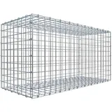 Gabiona Gabione Steinkorb-Gabione 100 x 50 x 40 cm