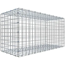 Gabiona Gabione Steinkorb-Gabione 100 x 50 x 40 cm