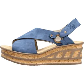 Rieker Damen Sandalen 68184 ocean