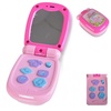 Kinder Musikspielzeug Telefon K999-95G, Tasten, Klingeltöne, ab 12 Monaten rosa