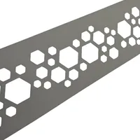 zaun|zu® Sichtschutzstreifen 2,55 m Steingrau Polypropylen 2 St.