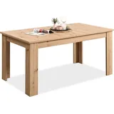 Homestyle4u 2186, Esstisch ausziehbar Braun Esszimmertisch Küchentisch 160x90 cm