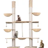 Happy Pet HAPPYPET XXL Kratzbaum 280 cm Creme-Beige