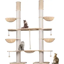Happy Pet HAPPYPET XXL Kratzbaum 280 cm Creme-Beige