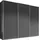 STAUD Schwebetürenschrank Sinfonie Plus 280 x 222 x 68 cm Grau