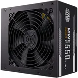 Cooler Master MWE 550 Bronze 230V V2, PC-Netzteil (EU-Stecker), 80 PLUS Bronze, temperaturempfindlichen HDB-Lüfter, DC-DC + LLC-Schaltung mit + 12V-Schiene, nicht modular