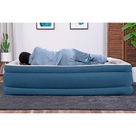 BESTWAY Luftbett AlwayzAire mit integrierter Doppelpumpe 191 x 97 x 46 cm,