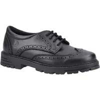 Hush Puppies - Mädchen Schul-Uniform-Schuhe "Maxine", Leder FS10963 (36 EU) (Schwarz) - Schwarz - 36