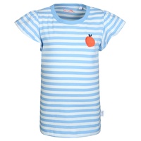 Sanetta - T-Shirt Apple Striped in blue fog, Gr.122,