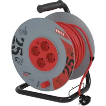 EMOS Kabeltrommel (Kunststoff, 25 m, H05VV-F, IP20)