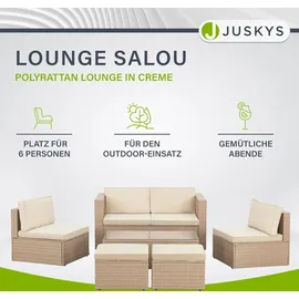 Juskys Salou Loungeset creme