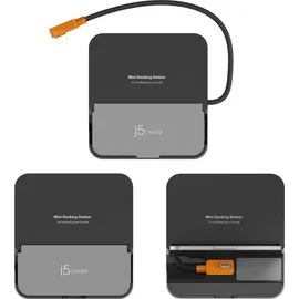 j5create Omni Side Dock Gaming Zubehör Schwarz Nintendo Switch 2