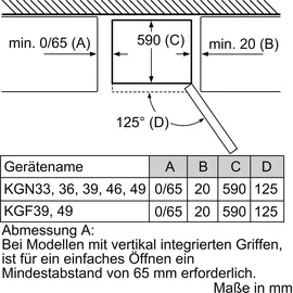 Bosch Serie 2 KGN33NLEB Kühl-Gefrierkombination (282 l, 1760 mm hoch, Edelstahl)