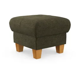 Home Affaire Polsterhocker Lindgren 61 x 46 x 61 cm Grün/Khaki